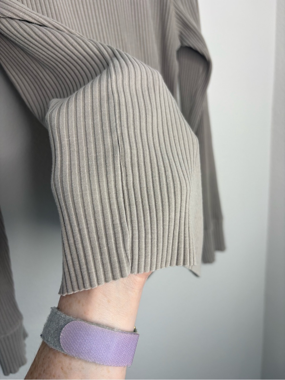 Aerie Taupe Fireside Longsleeve Henley Shirt - Picture 6 of 7